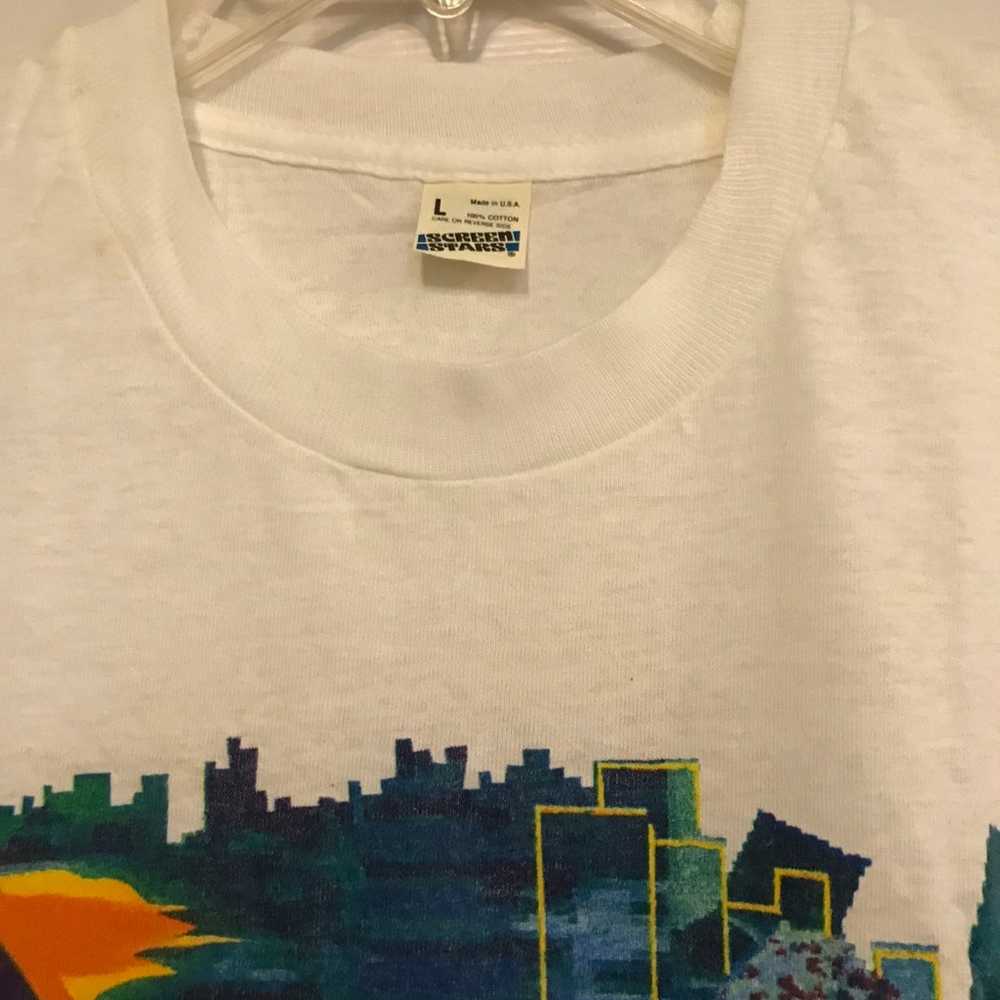 Chicago Victorious Tour 1989 *Rare Mens L Shirt T… - image 3