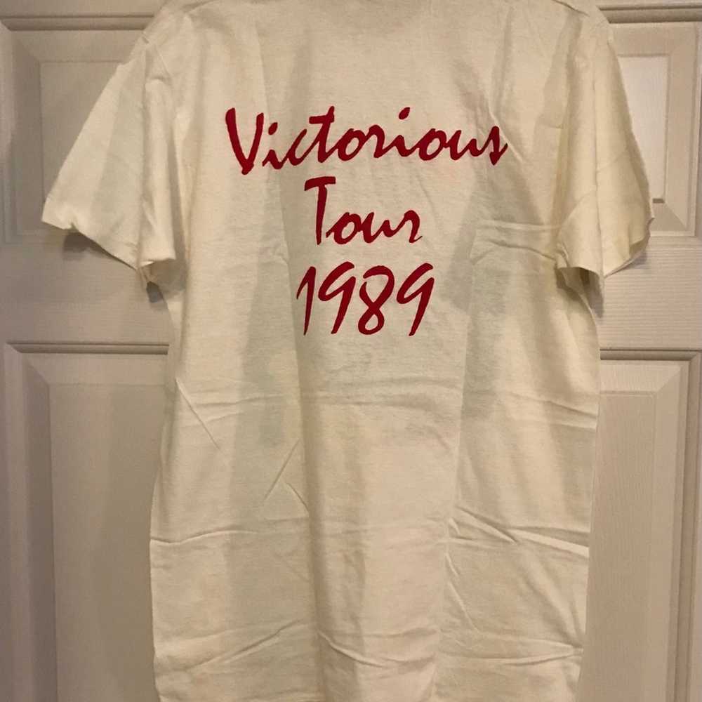 Chicago Victorious Tour 1989 *Rare Mens L Shirt T… - image 6