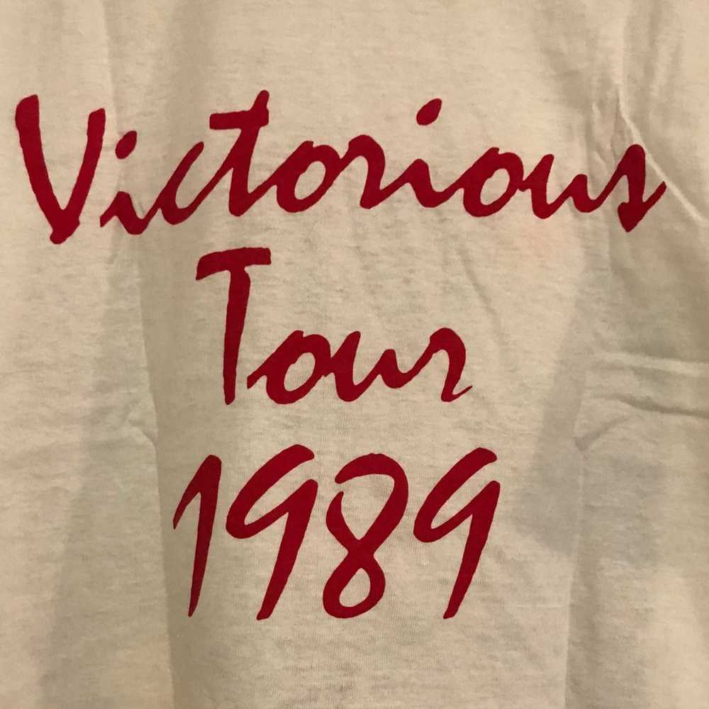 Chicago Victorious Tour 1989 *Rare Mens L Shirt T… - image 7
