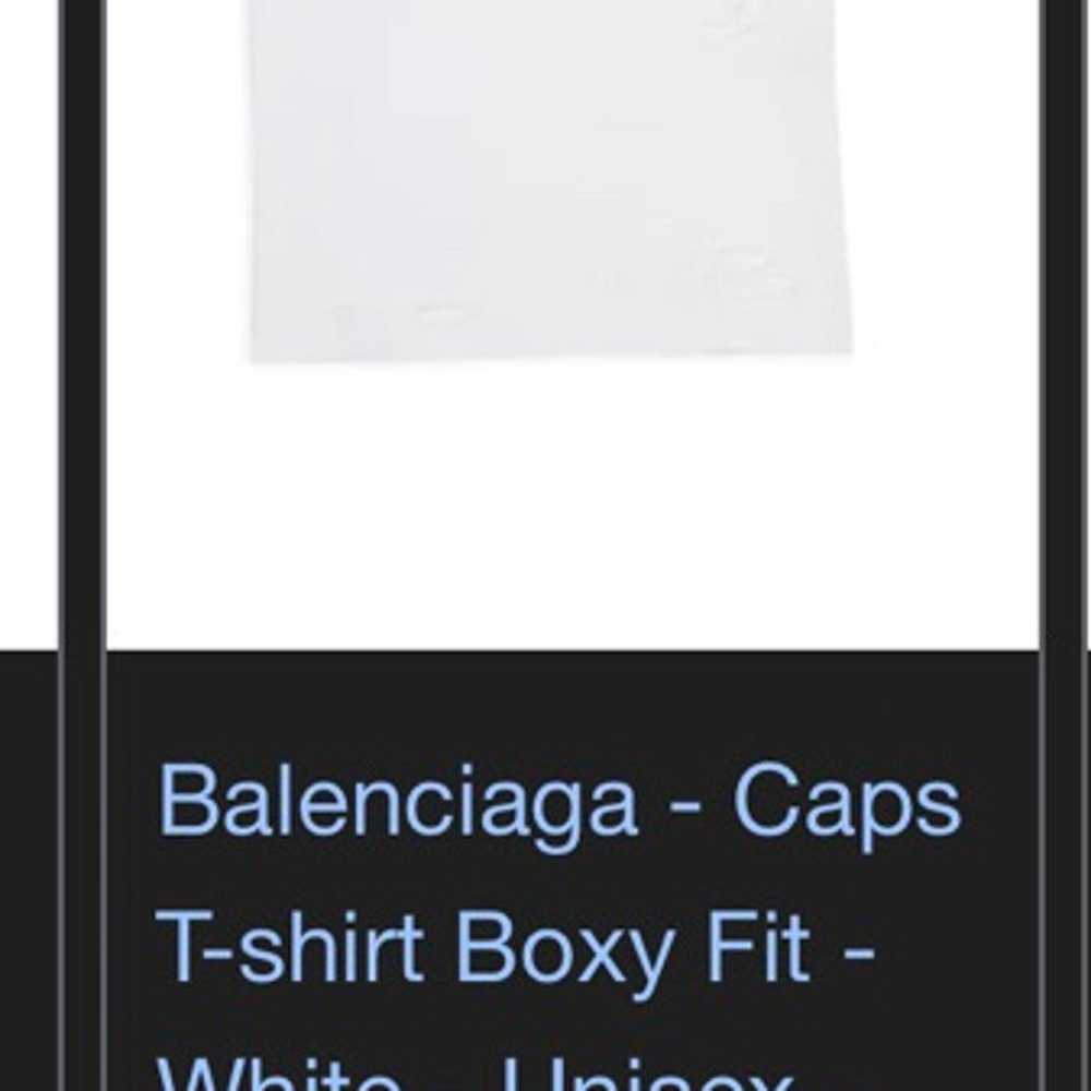 balenciaga tee shirt ripped - image 5