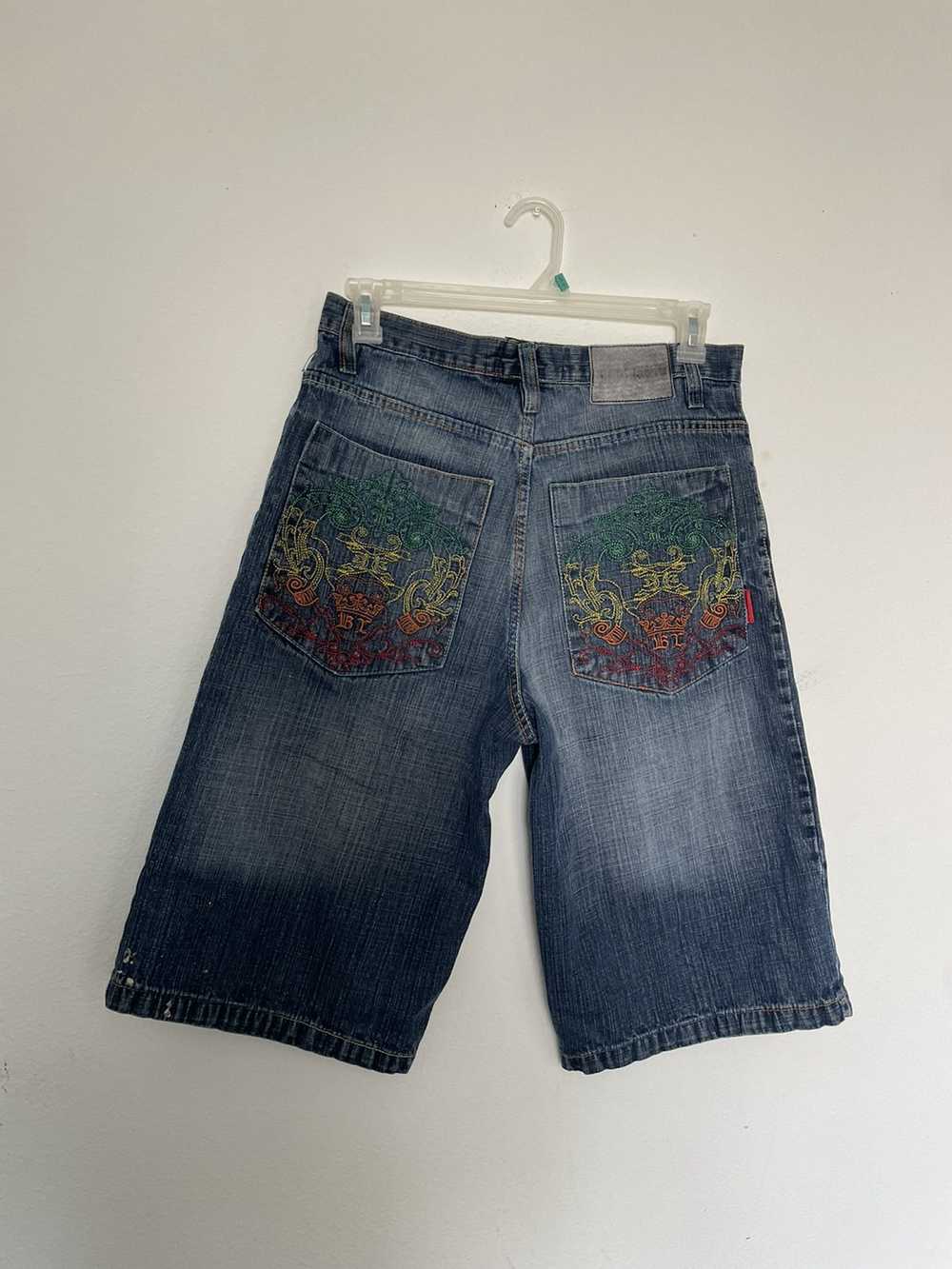 Vintage Vintage y2k BKLN Express jean shorts - image 1