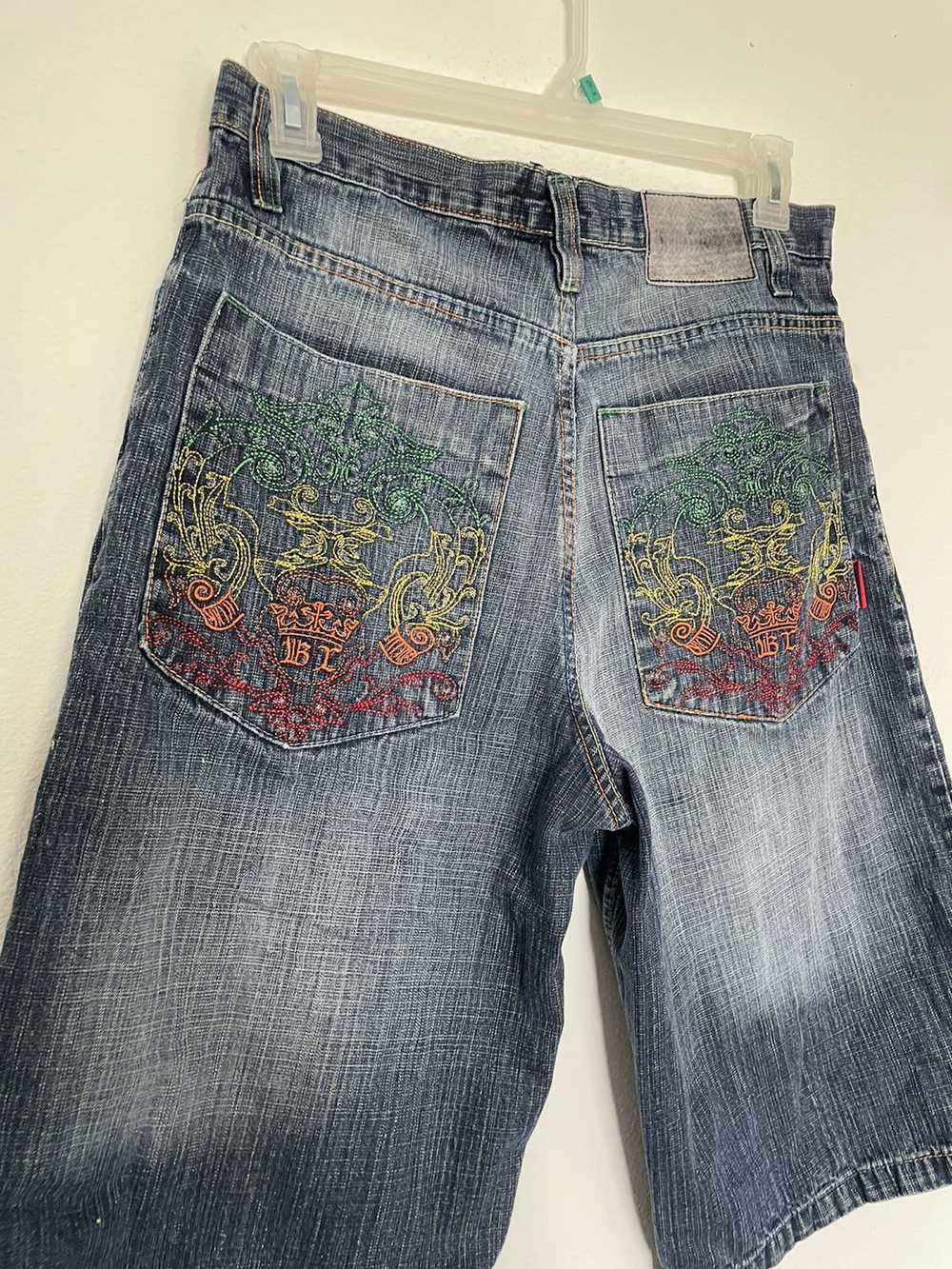 Vintage Vintage y2k BKLN Express jean shorts - image 2