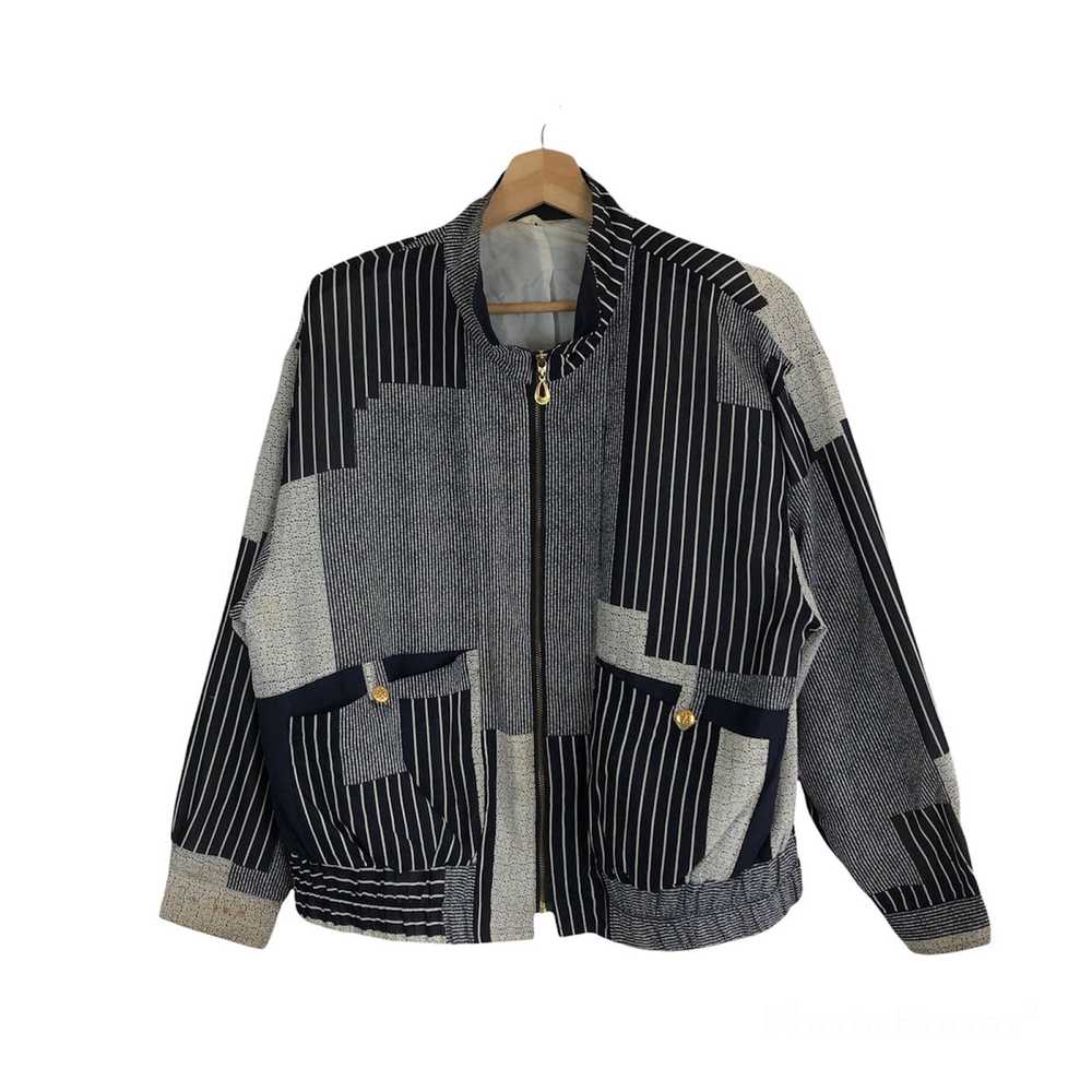 Japanese Brand BRIDGE HIGH MA-1 DESIGN JACKET INS… - image 1