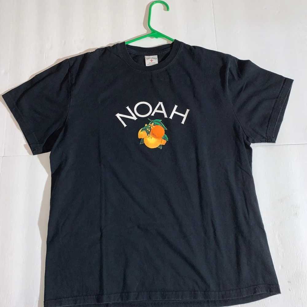 (L)SS Black Noah NYC Citrus Core Logo T-Shirt - image 1