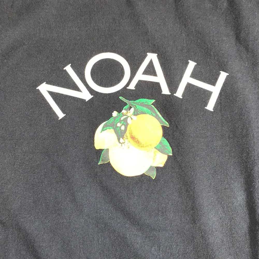 (L)SS Black Noah NYC Citrus Core Logo T-Shirt - image 2