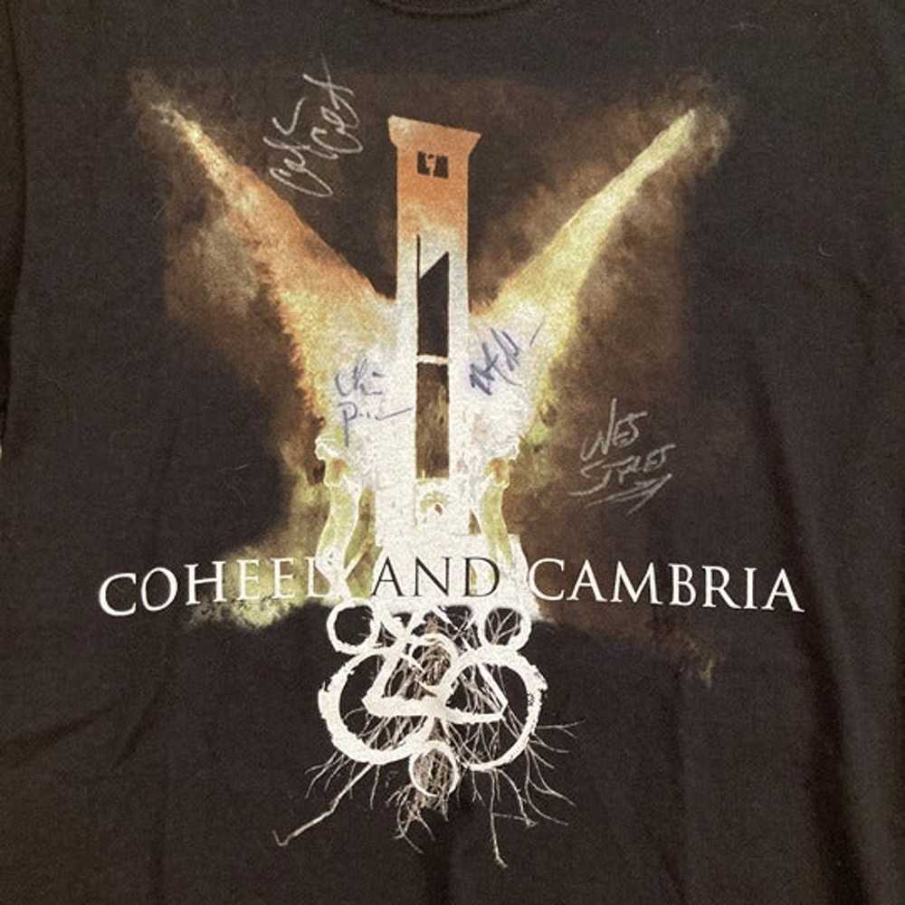 Coheed and Cambria *SIGNED SHIRT* 2007 TOUR *INCL… - image 1