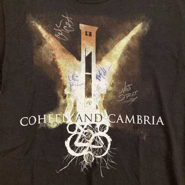 Coheed and Cambria *SIGNED SHIRT* 2007 TOUR *INCL… - image 1
