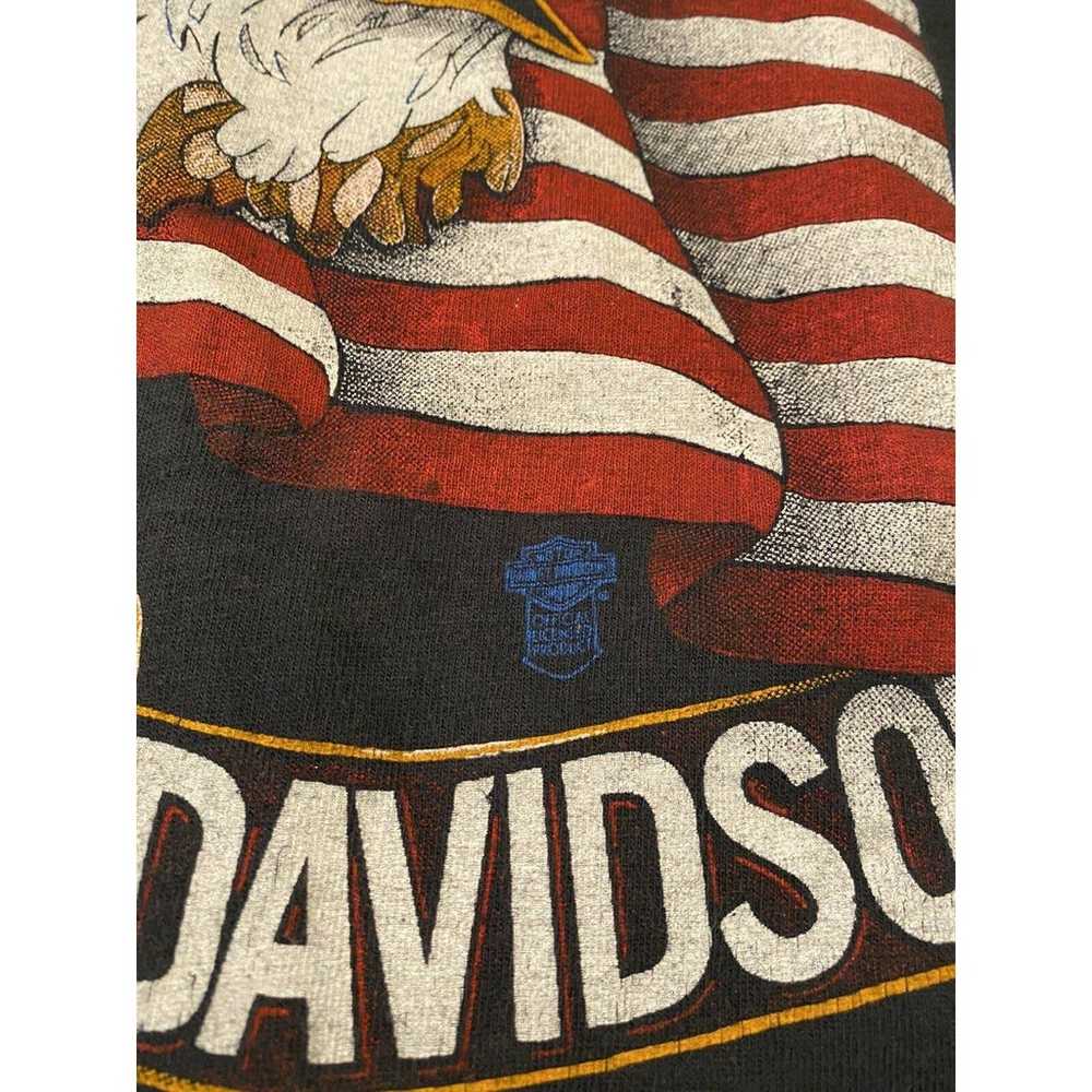 Vintage Harley Davidson Shirt Usa Med - image 3