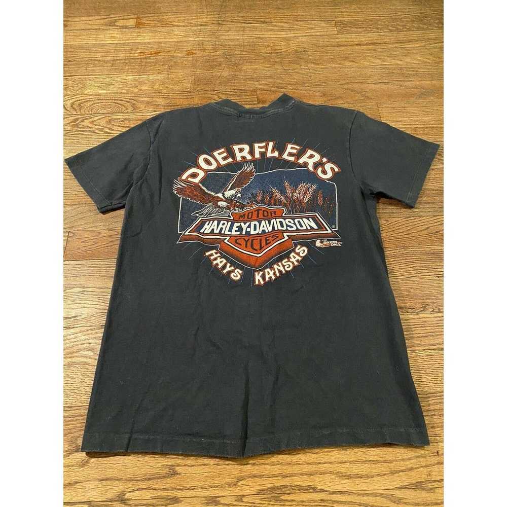 Vintage Harley Davidson Shirt Usa Med - image 5