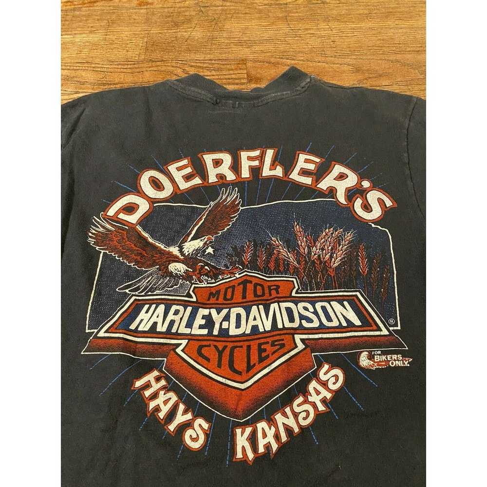 Vintage Harley Davidson Shirt Usa Med - image 6