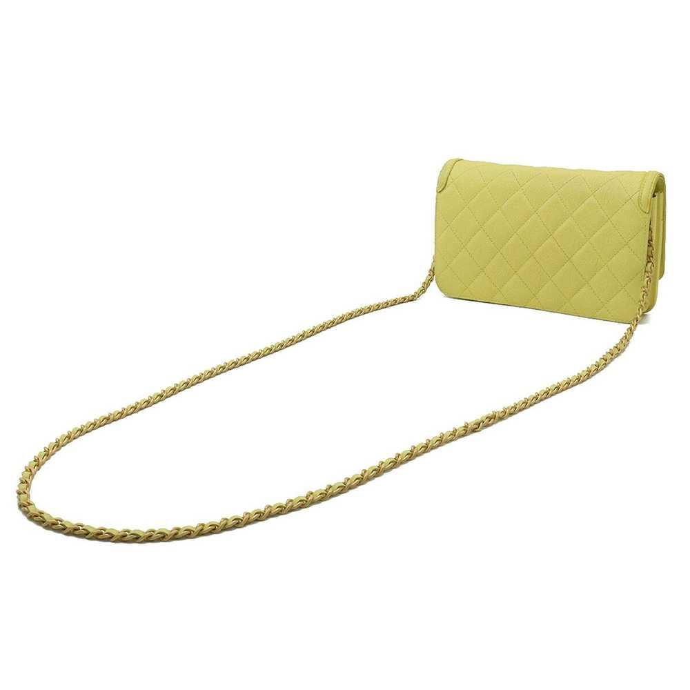 Chanel CHANEL CC Filigree Chain Wallet Shoulder B… - image 2