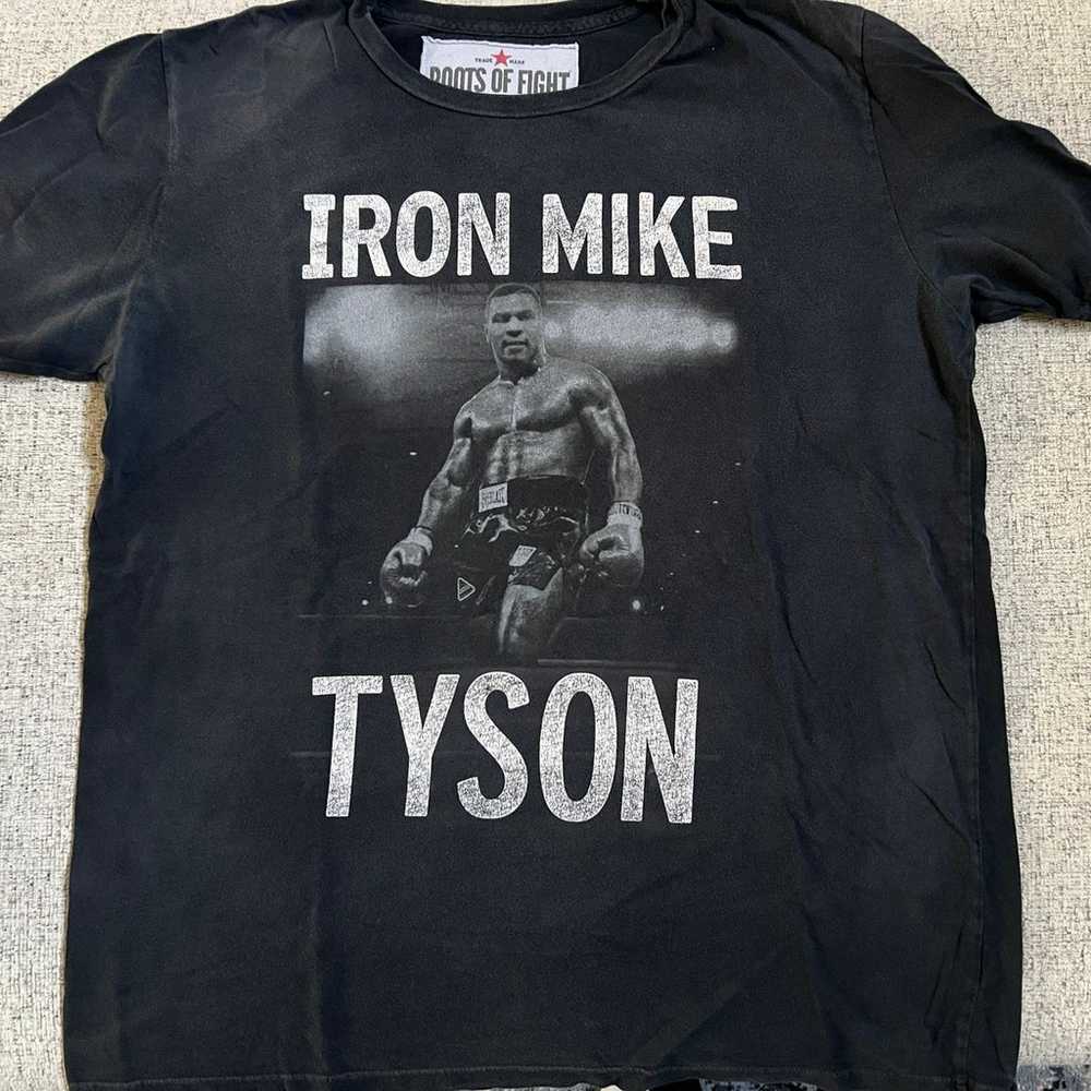 Mike Tyson Roots of Fight Shirt Medium RARE - image 1