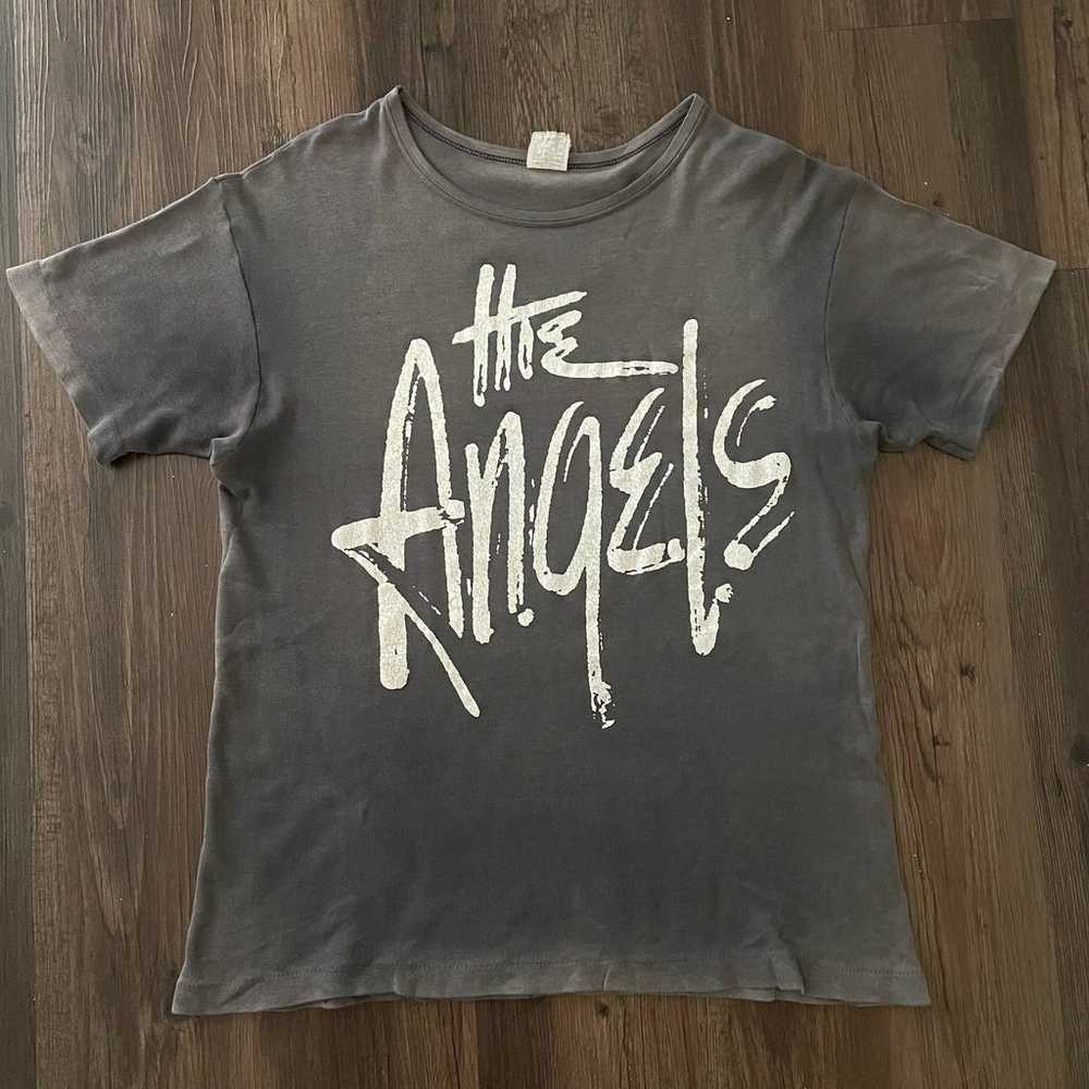 Vtg 80s/90s The Angels New Zealand Band Tour Tee … - image 1