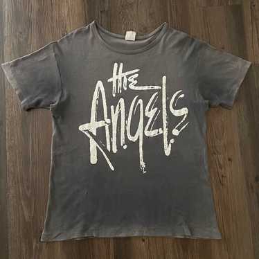 Vtg 80s/90s The Angels New Zealand Band Tour Tee … - image 1