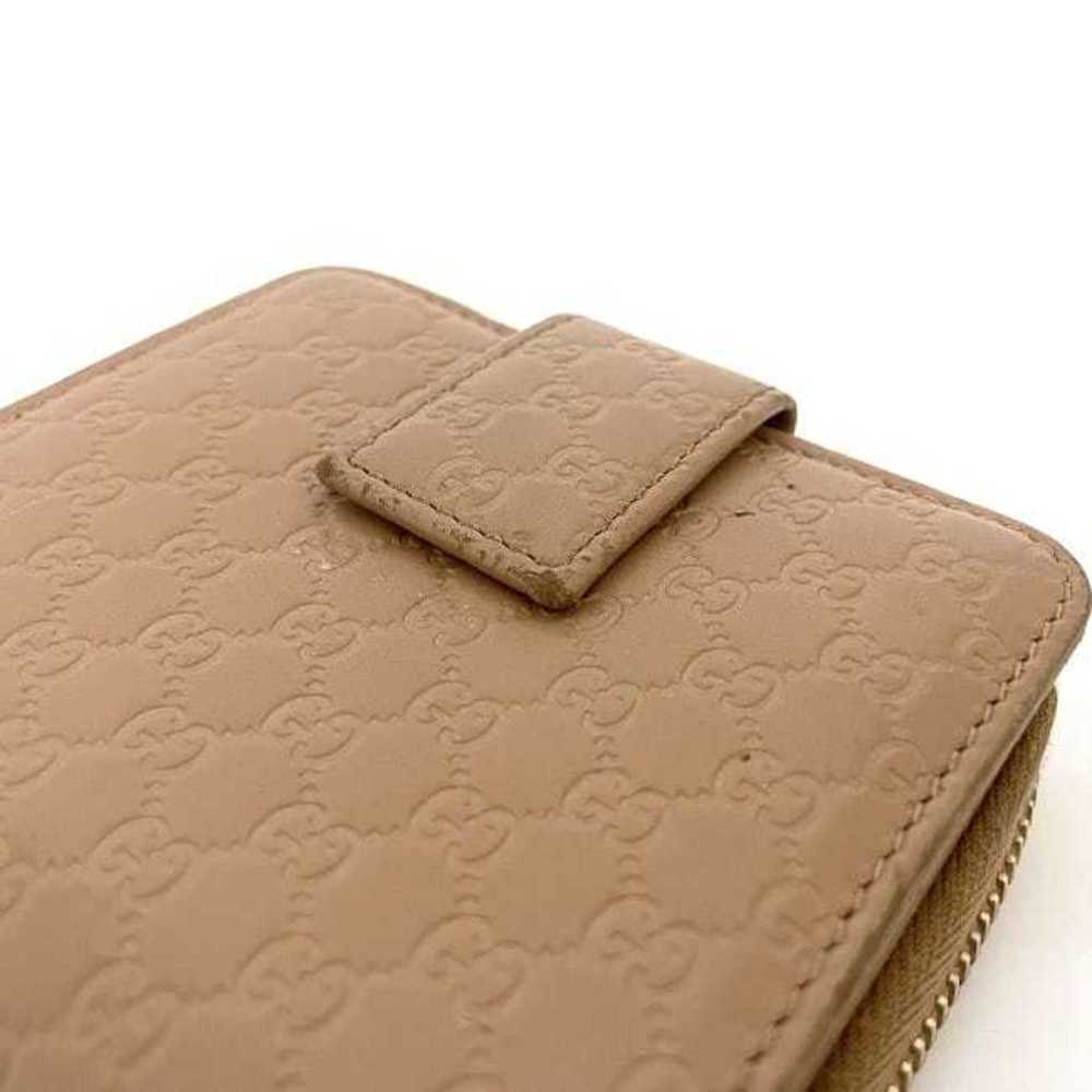 Gucci Gucci Folio Wallet Beige Gold Micro Shima 4… - image 4