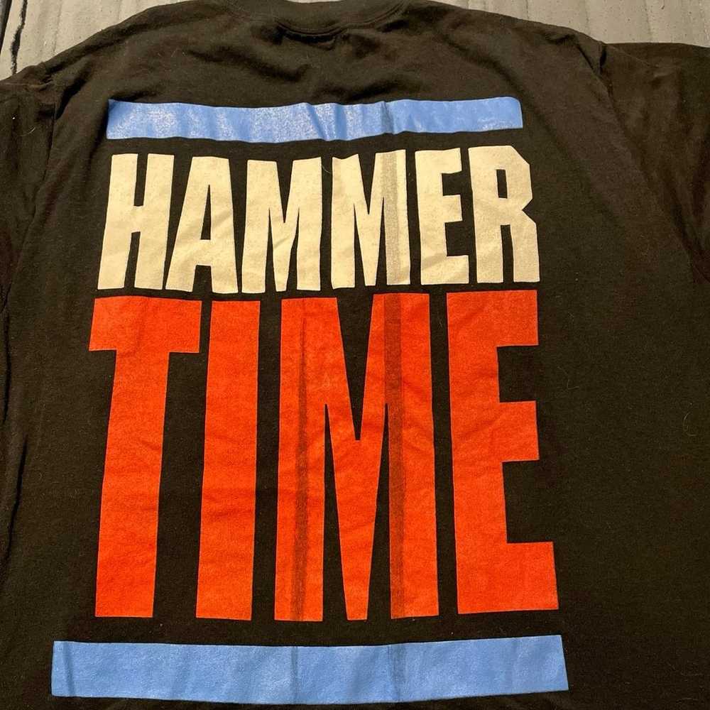 Vintage 1990 MC Hammer Tshirt - image 2