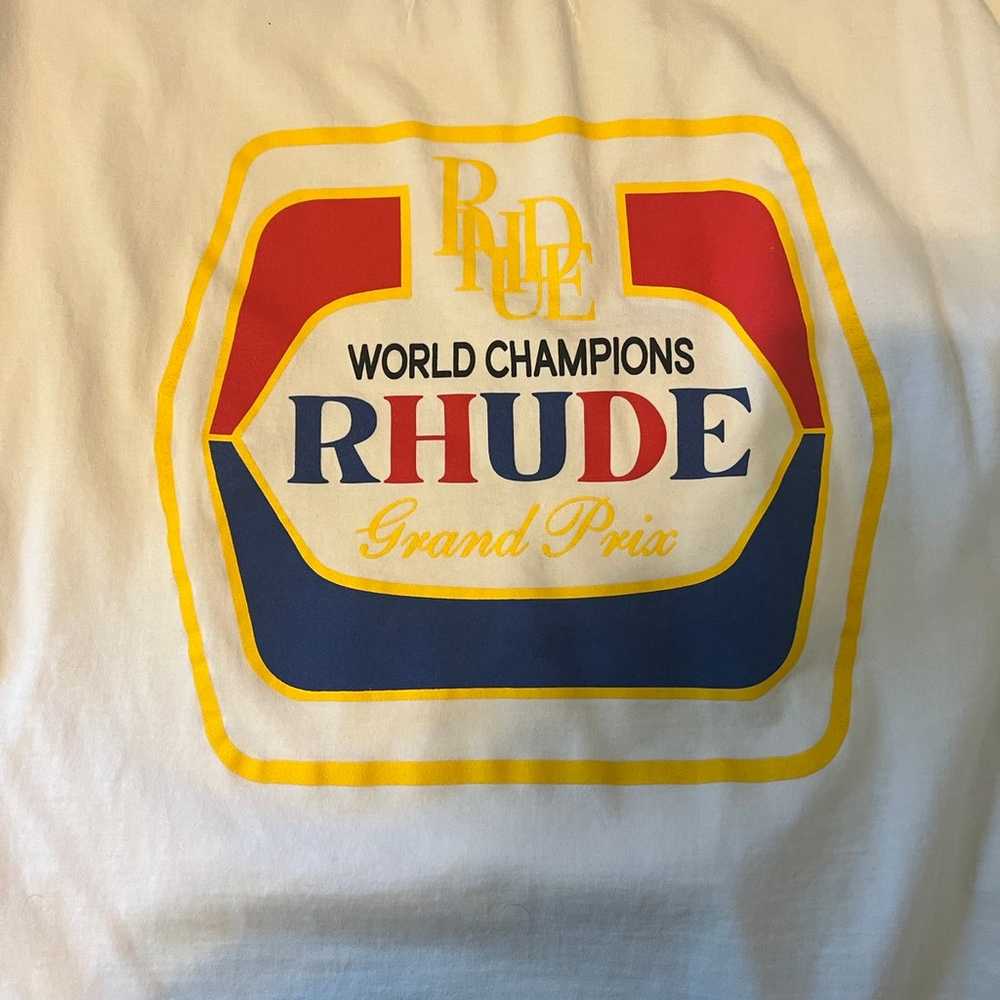 rhude t shirt - image 2