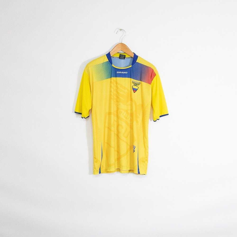 Vintage Ecuador National Team Soccer Jersey L - Y… - image 1