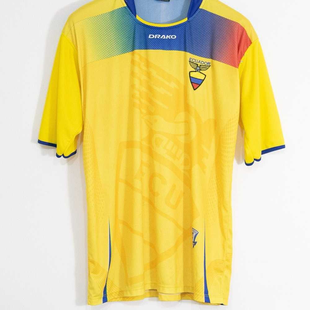 Vintage Ecuador National Team Soccer Jersey L - Y… - image 2