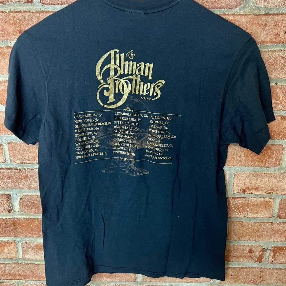 Vintage 80’s Allman Brothers Concert T Shirt - image 5