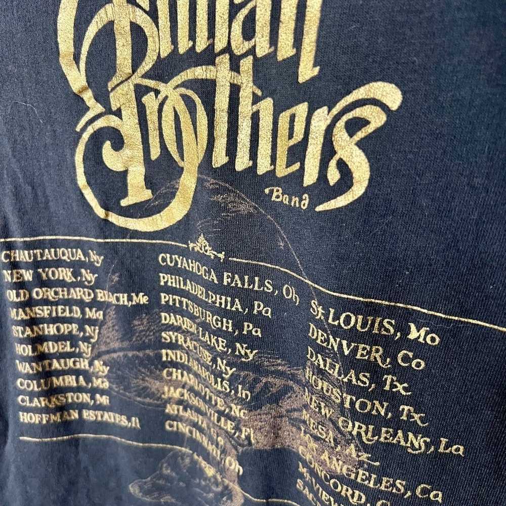 Vintage 80’s Allman Brothers Concert T Shirt - image 8