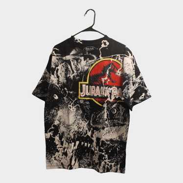 Jurassic park all over print shirt