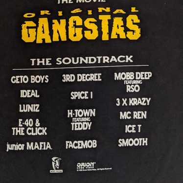 1996 Movie "Original Gangstas" Vtg Shirt