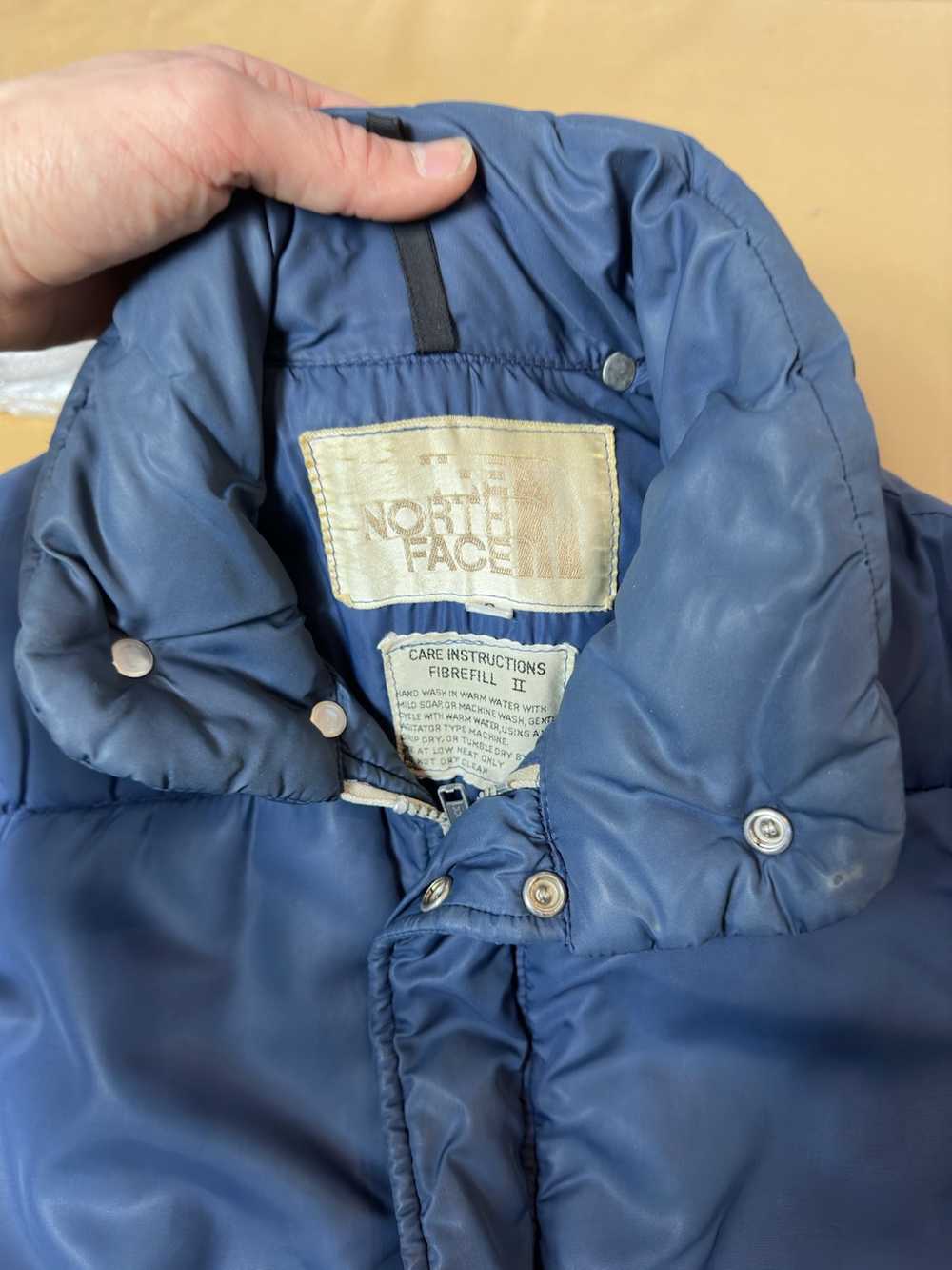 The North Face × Vintage 70s gold label TNF down … - image 2