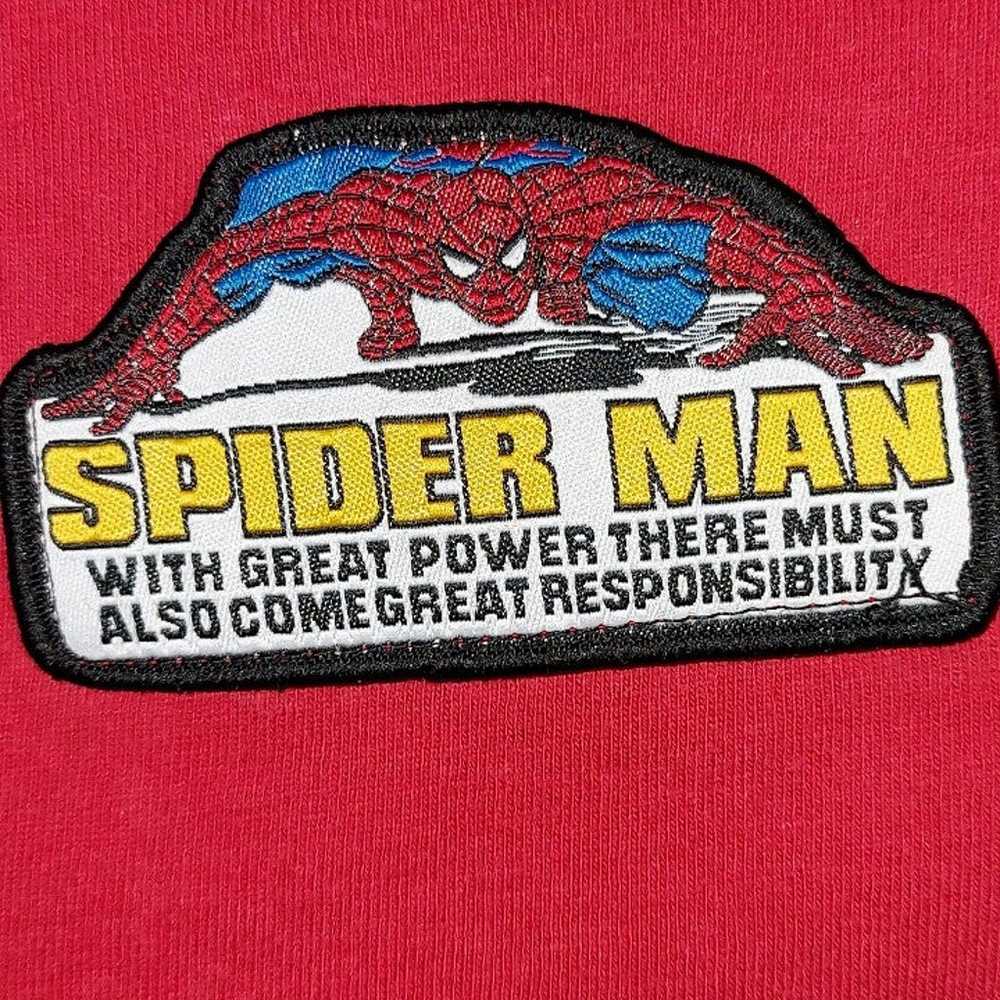Vintage Johnny Blaze Marvel Collab Spider-Man S/S… - image 2