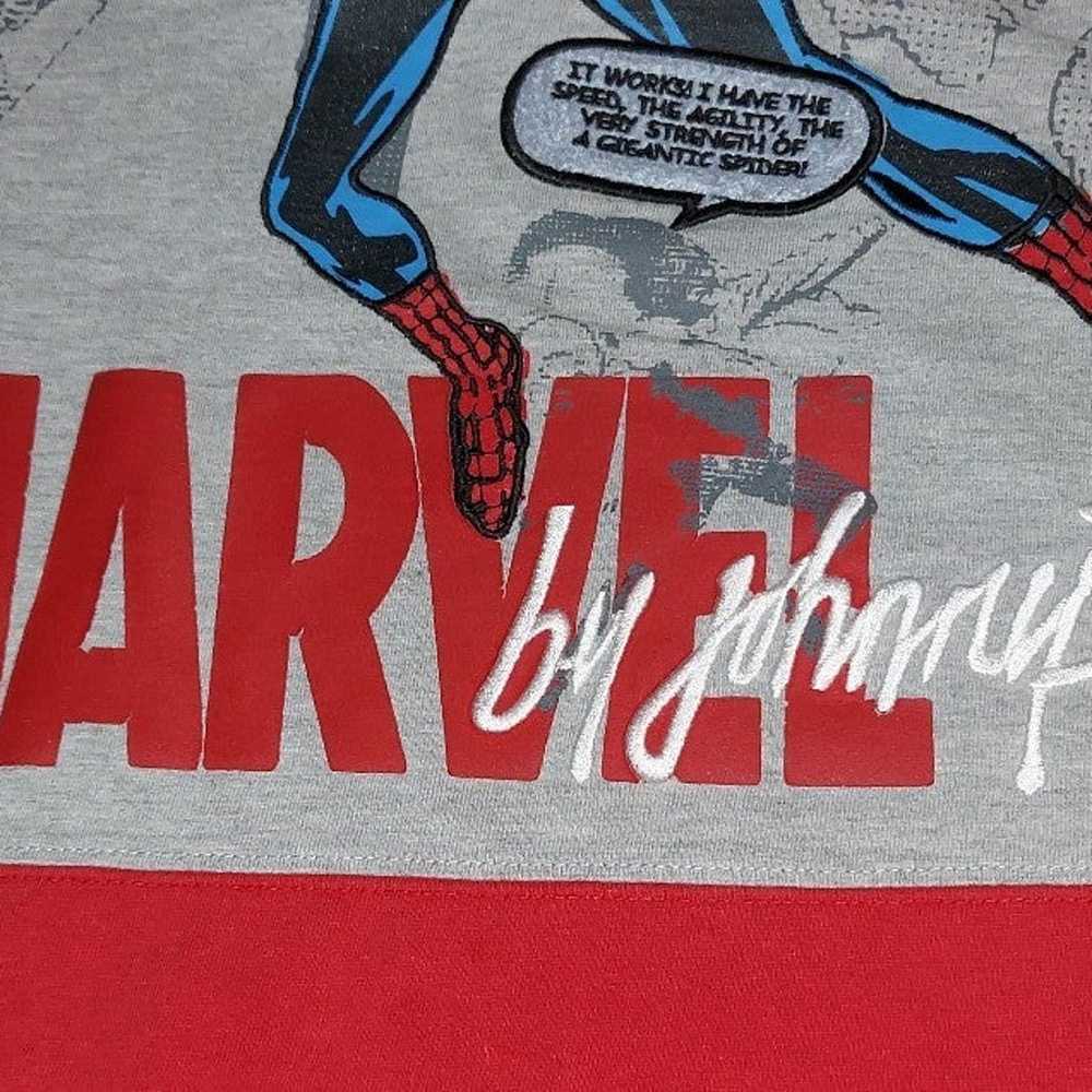 Vintage Johnny Blaze Marvel Collab Spider-Man S/S… - image 3