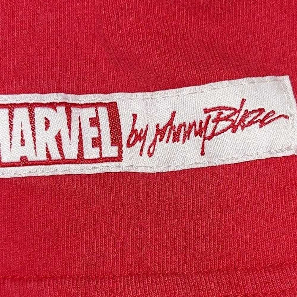 Vintage Johnny Blaze Marvel Collab Spider-Man S/S… - image 4