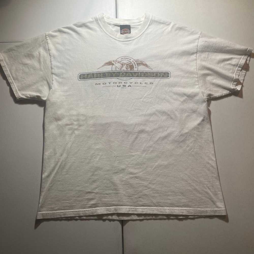 RARE VINTAGE Harley-Davidson Baton Rouge Tee - image 2