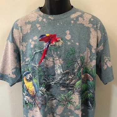 90s Tropical Jungle Shirt All Over Print - image 1