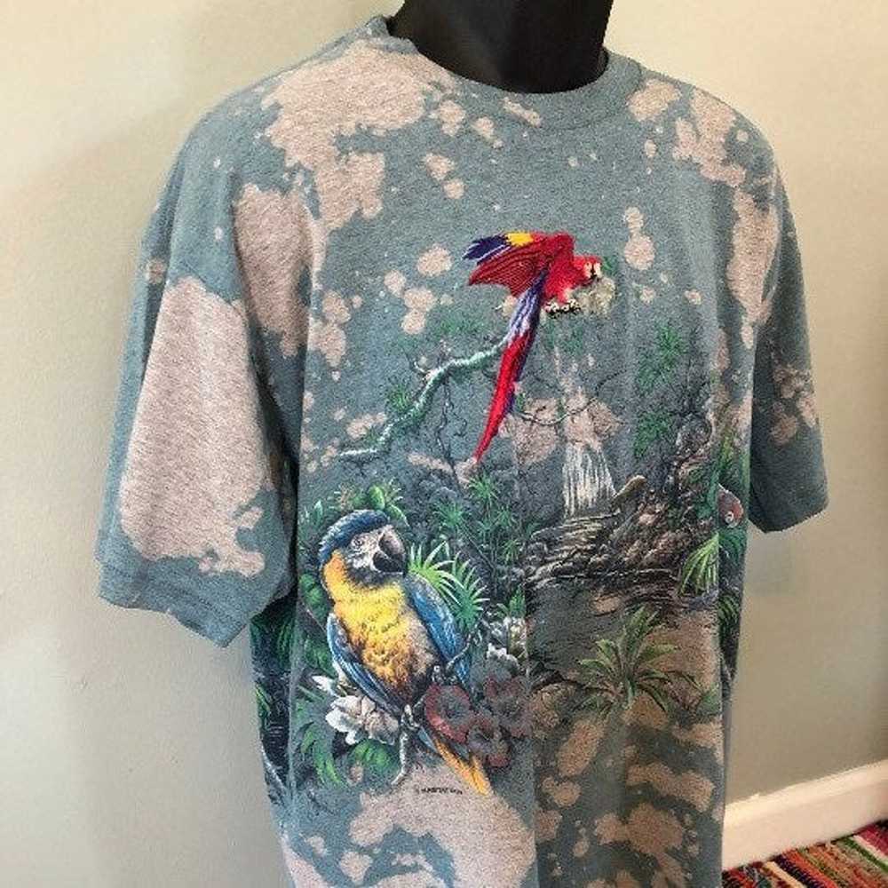 90s Tropical Jungle Shirt All Over Print - image 3