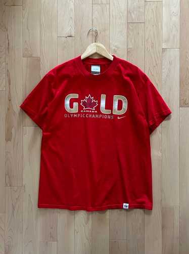 Nike Nike Vancouver Gold Tee 2010 Grey Tag - image 1