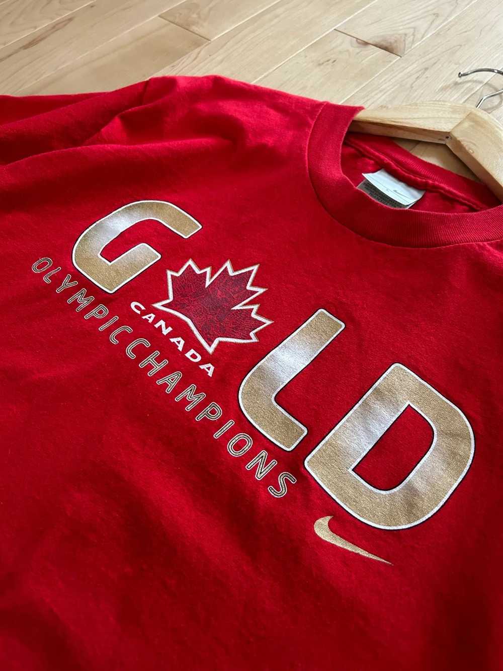 Nike Nike Vancouver Gold Tee 2010 Grey Tag - image 2