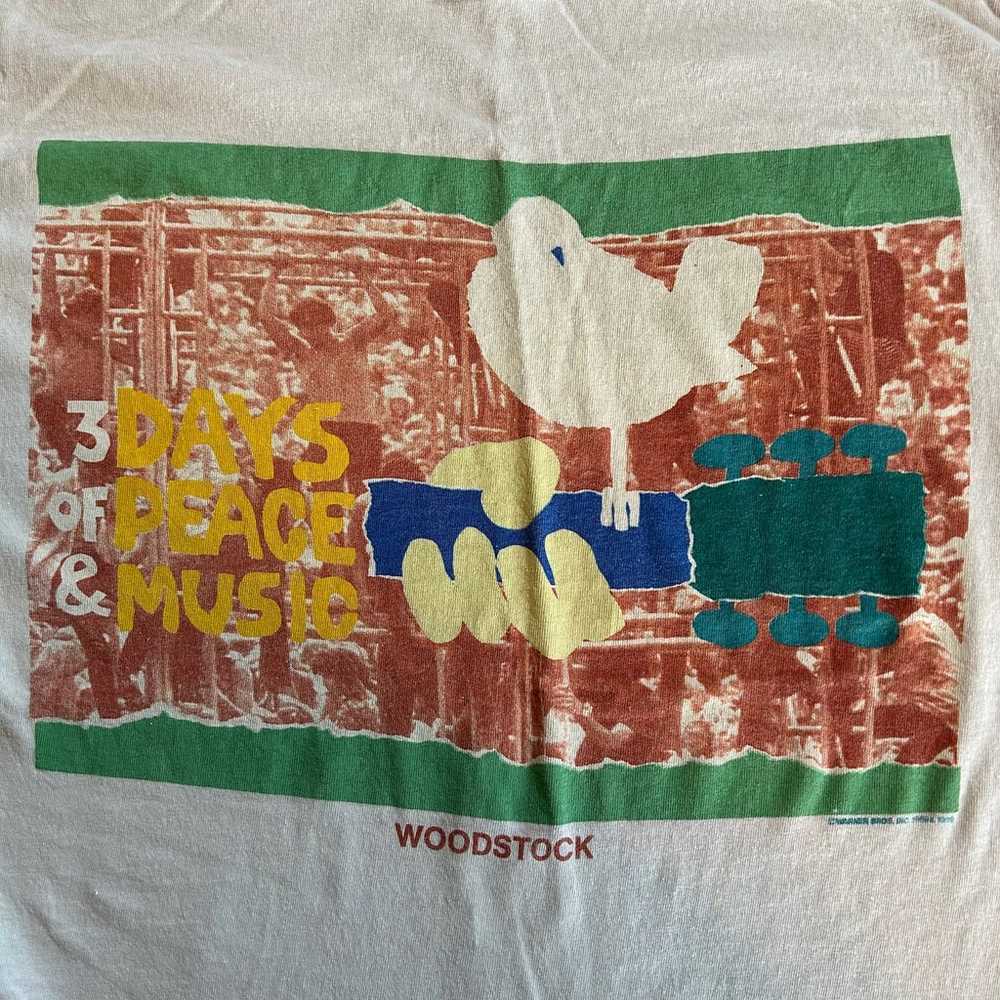 Woodstock 1999 Vintage Tee Shirt 3 Days of Peace … - image 5