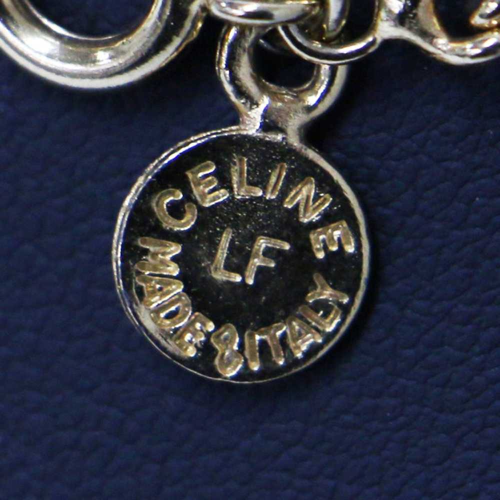 Celine CELINE Necklace Gold Circle Motif 3 Row Lo… - image 4