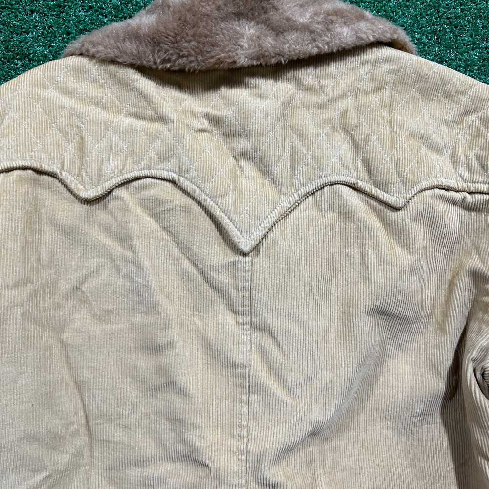 Vintage vintage Vanderbilt corduroy jacket size xl - image 7