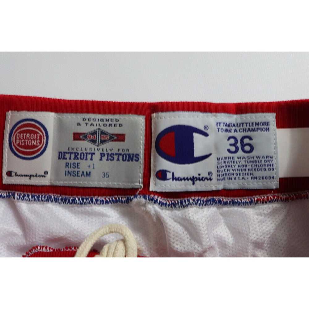 Champion Vintage 90s Champion 36 NBA Authentic De… - image 8