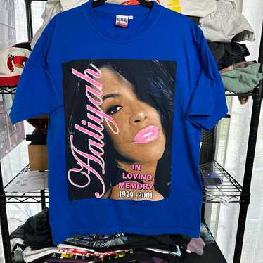 Vintage 2001 RIP Aaliyah Shirt Size Large - image 1