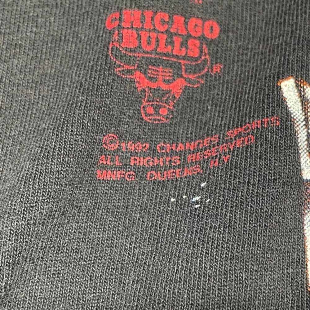 Vintage 1992 Chicago Bulls Shattered Backboard NB… - image 3