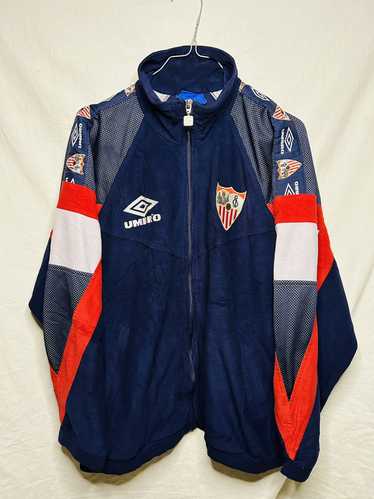 Soccer Jersey × Vintage Sevilla 1996/98 jacket