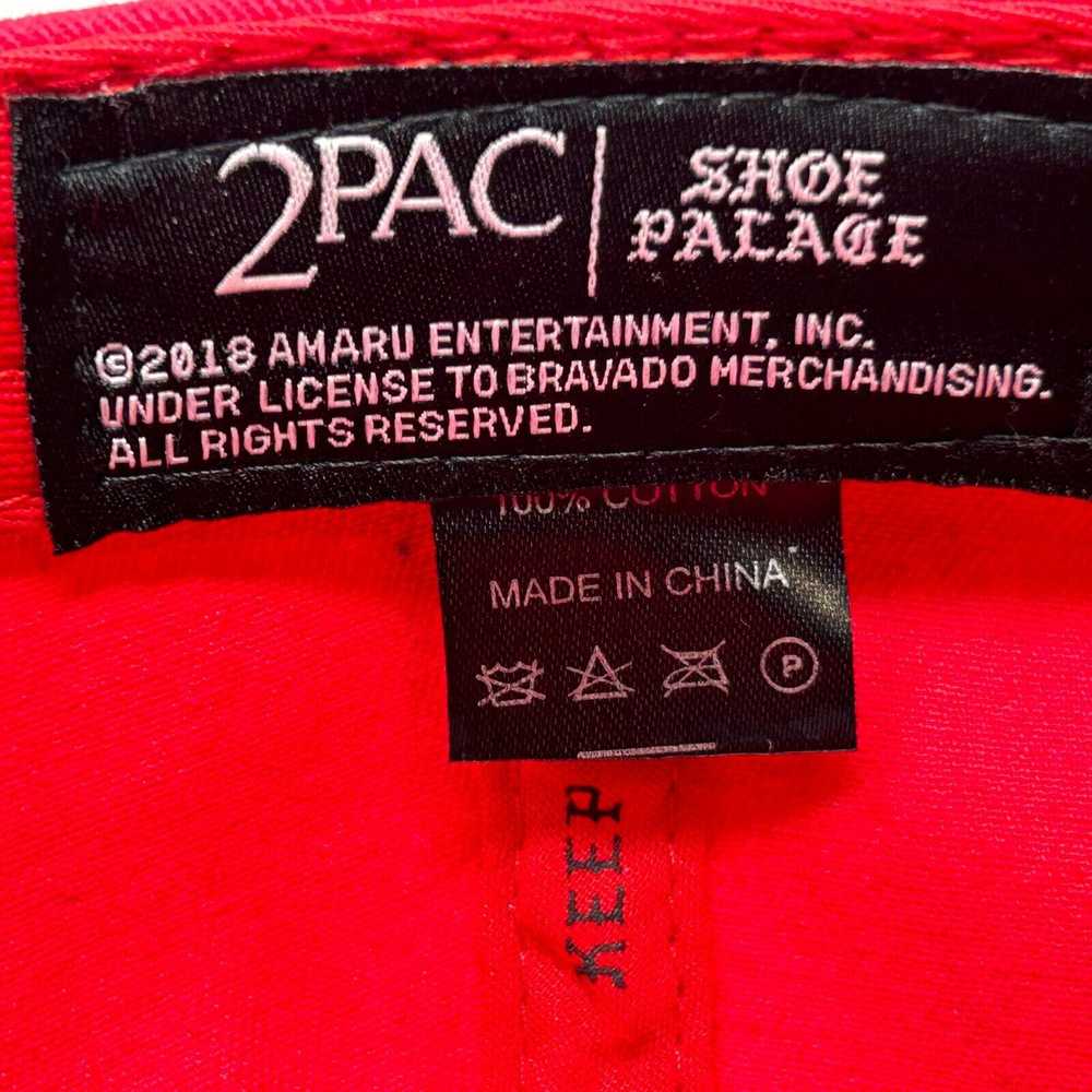 Other 2PAC X Shoe Palace Dad Hat Red Tupac Shakur… - image 10