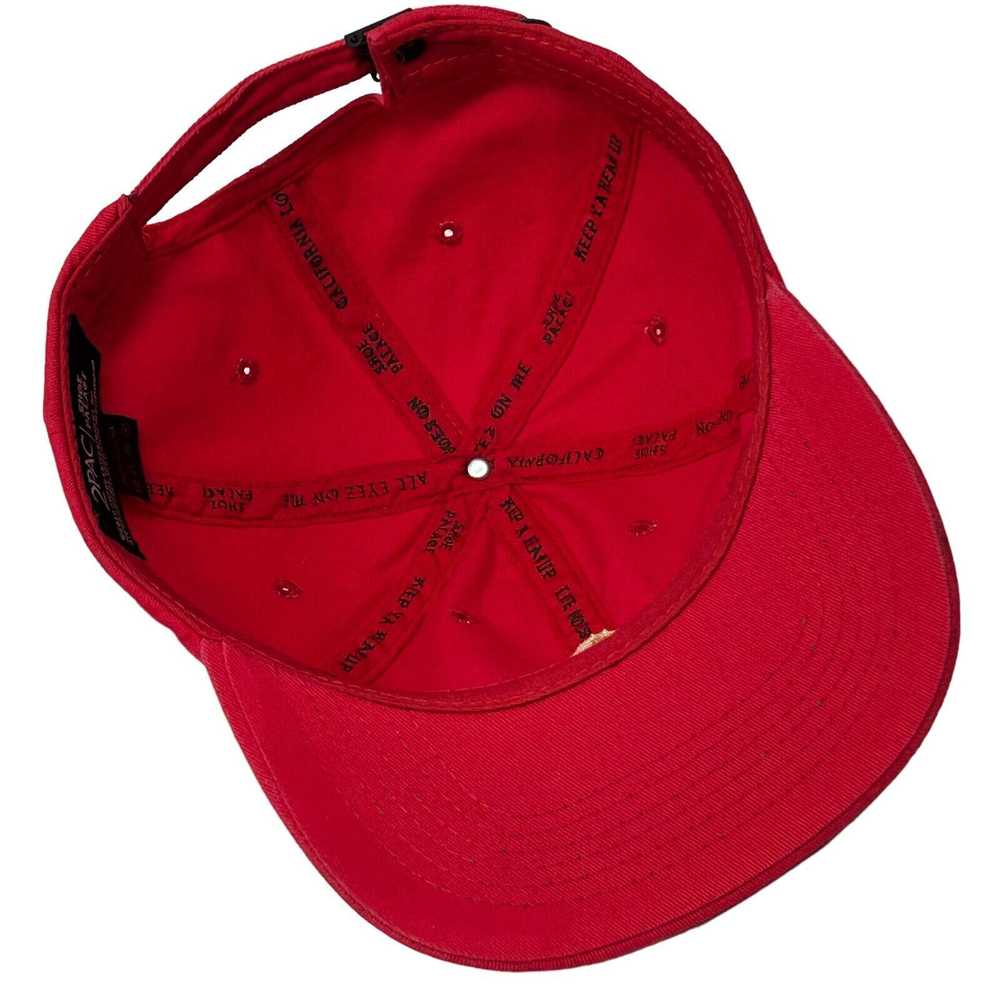 Other 2PAC X Shoe Palace Dad Hat Red Tupac Shakur… - image 4