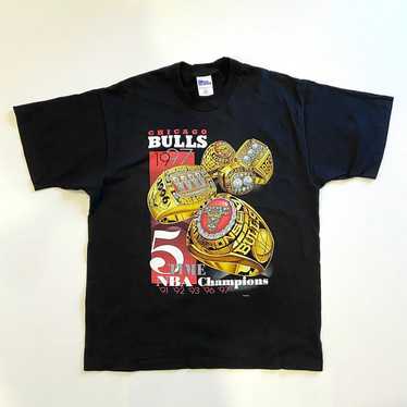 Vintage 1997 Chicago Bulls 5 Time NBA Champions R… - image 1