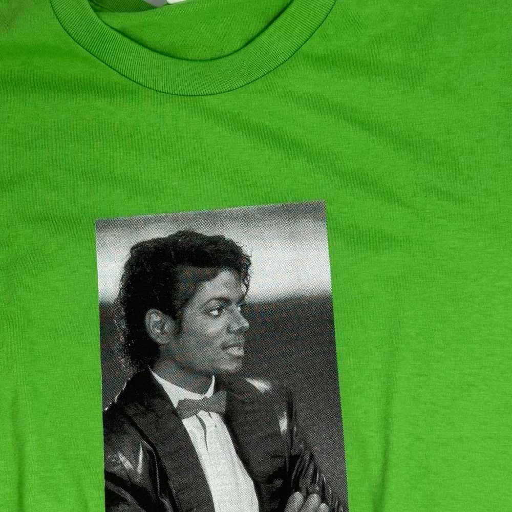 Supreme Michael Jackson Tee in Lime Green - image 3