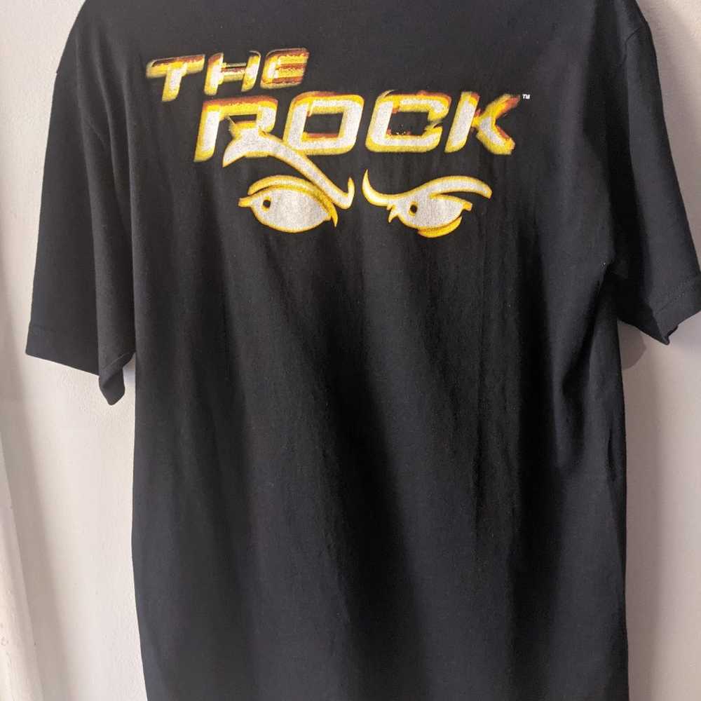 Vintage WWF The Rock Graphic Promo T-Shirt - image 8