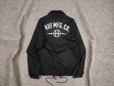 Huf × Streetwear × Vintage Huf Mfg Co Spellout Ov… - image 1