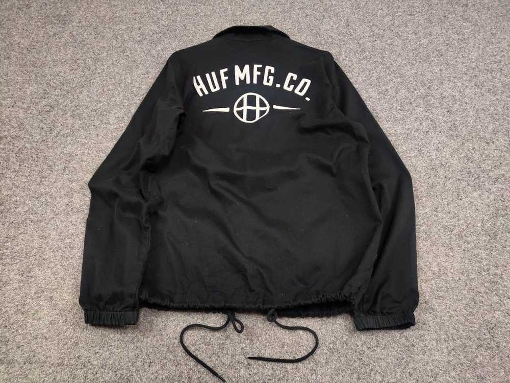 Huf × Streetwear × Vintage Huf Mfg Co Spellout Ov… - image 5